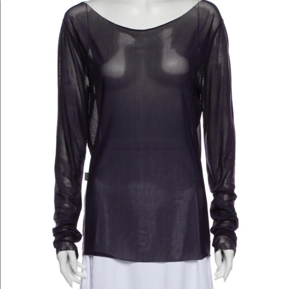 Moschino Scoop Neck Shirt